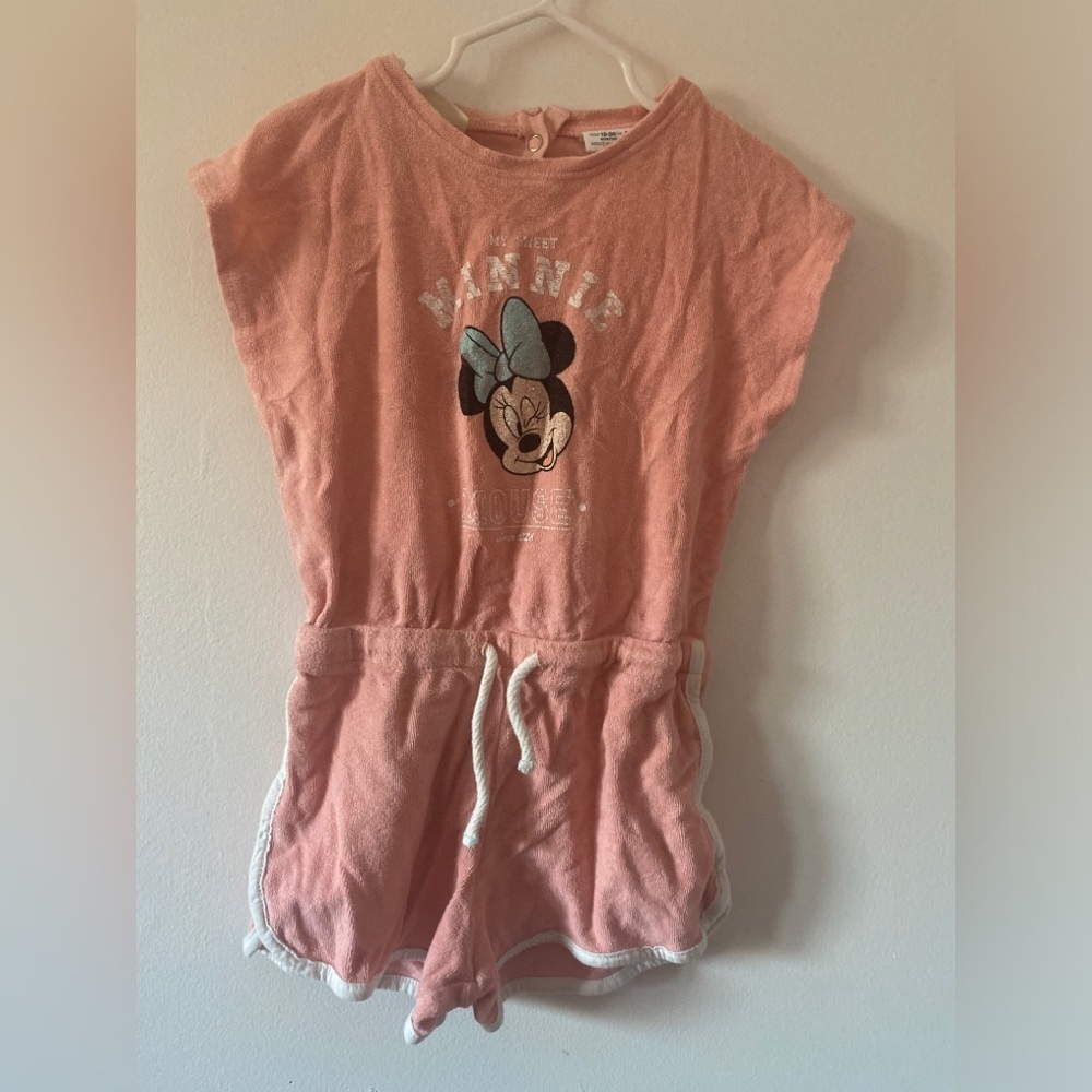 Zara Minnie Mouse Romper 18-24m
